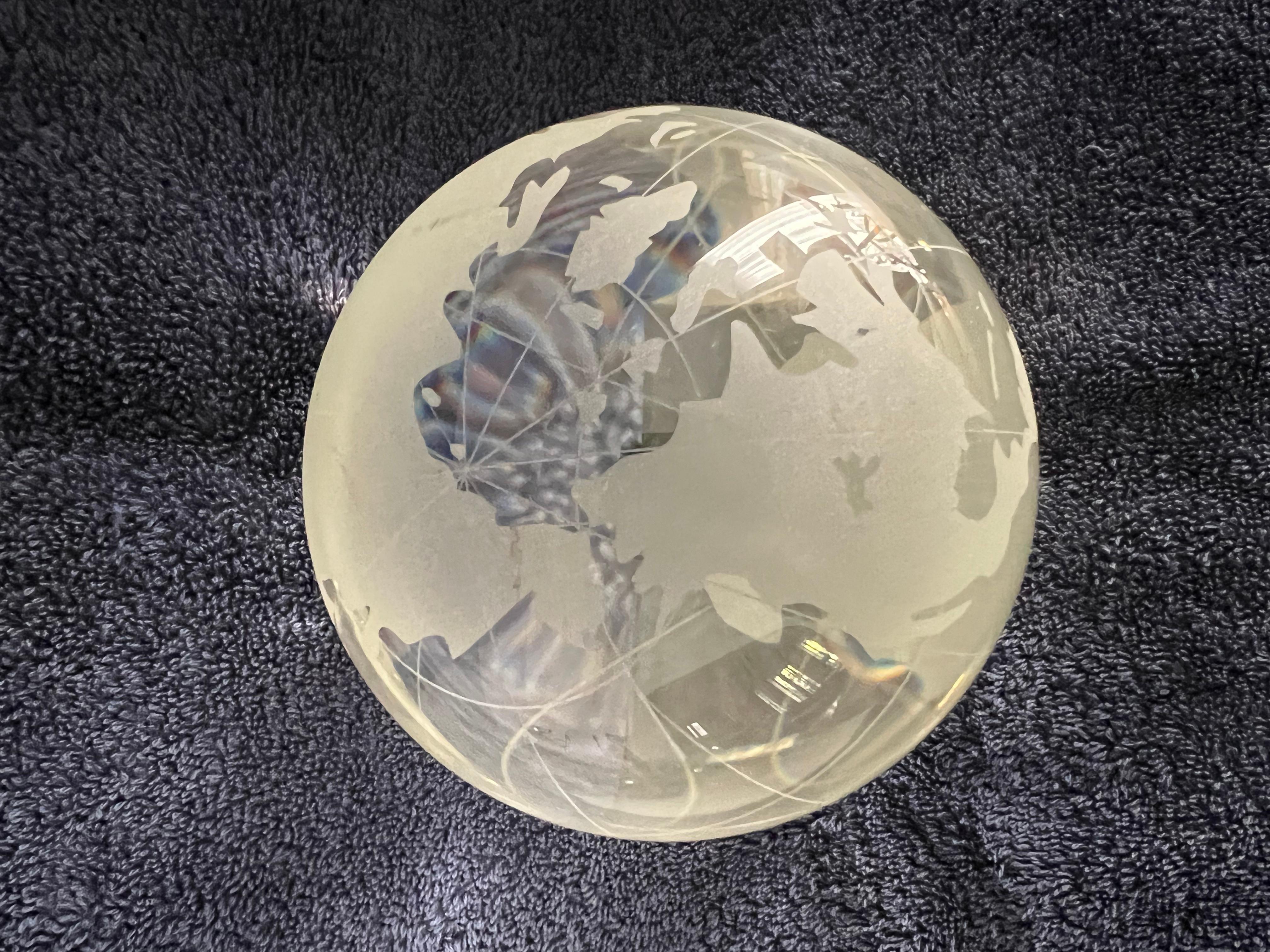 Crystal Glass Gazing Globe  For Sale 9