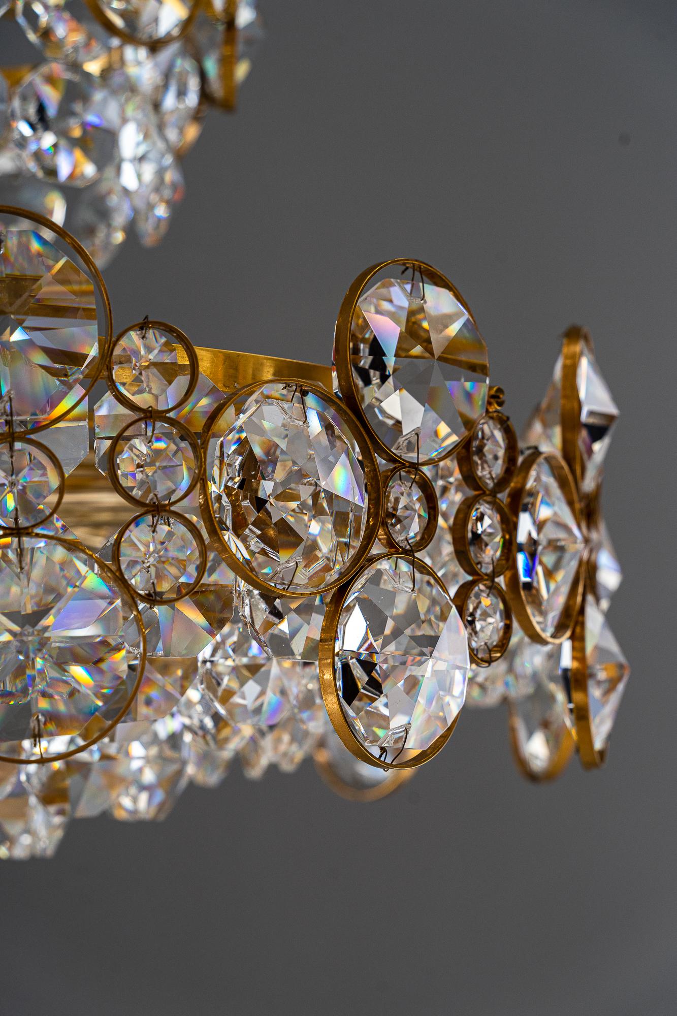 Brass Crystal Glass 