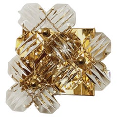 Crystal Glass Sconce from Kinkeldey
