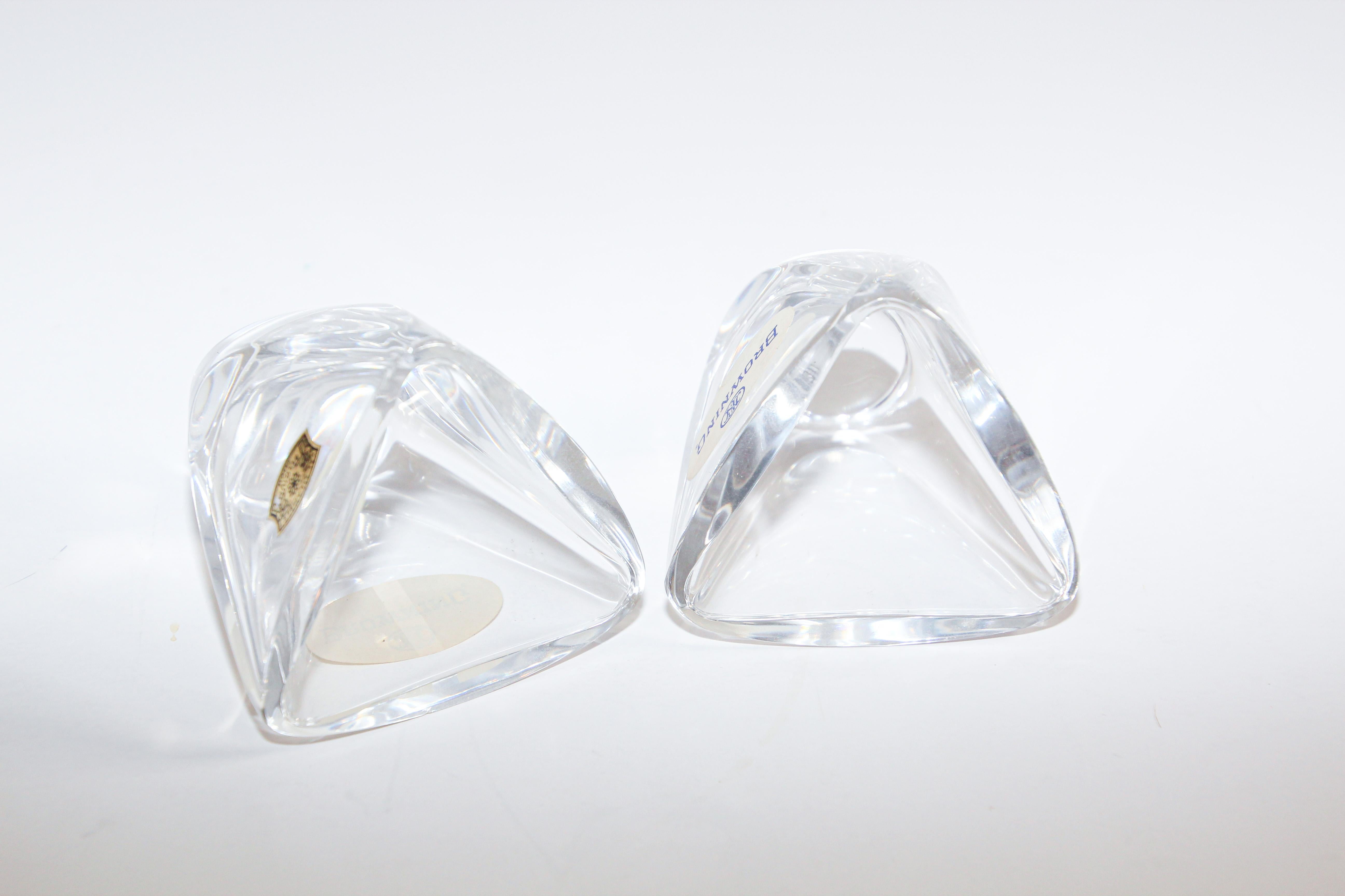 Set aus Kristallglas-Kristallglas von Val Saint Lambert aus Belgien im Angebot 11