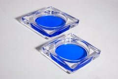 Crystal Glass Trays from Daum, France