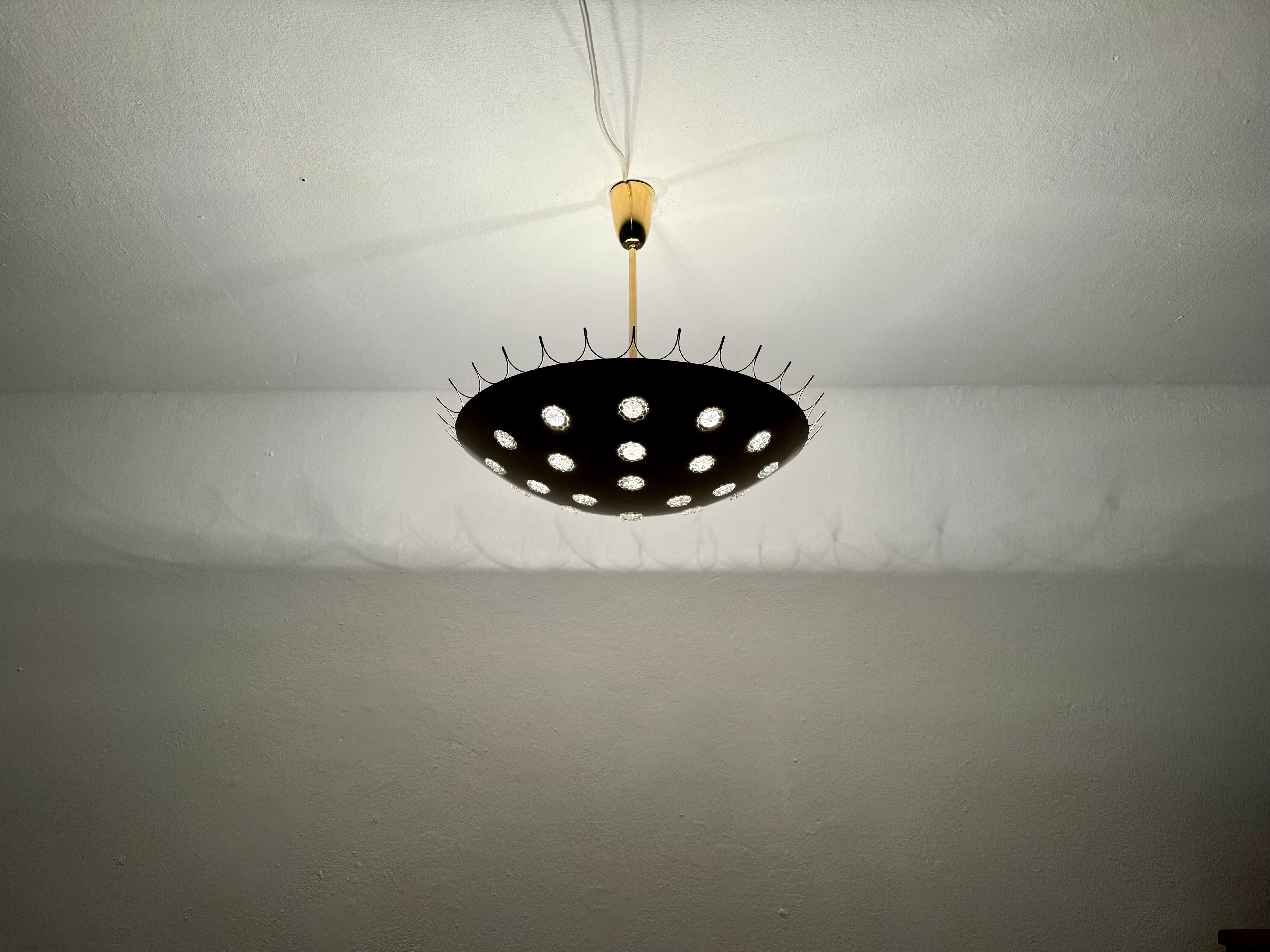 Crystal Glass Uplight by Emil Stejnar for Rupert Nikoll 3