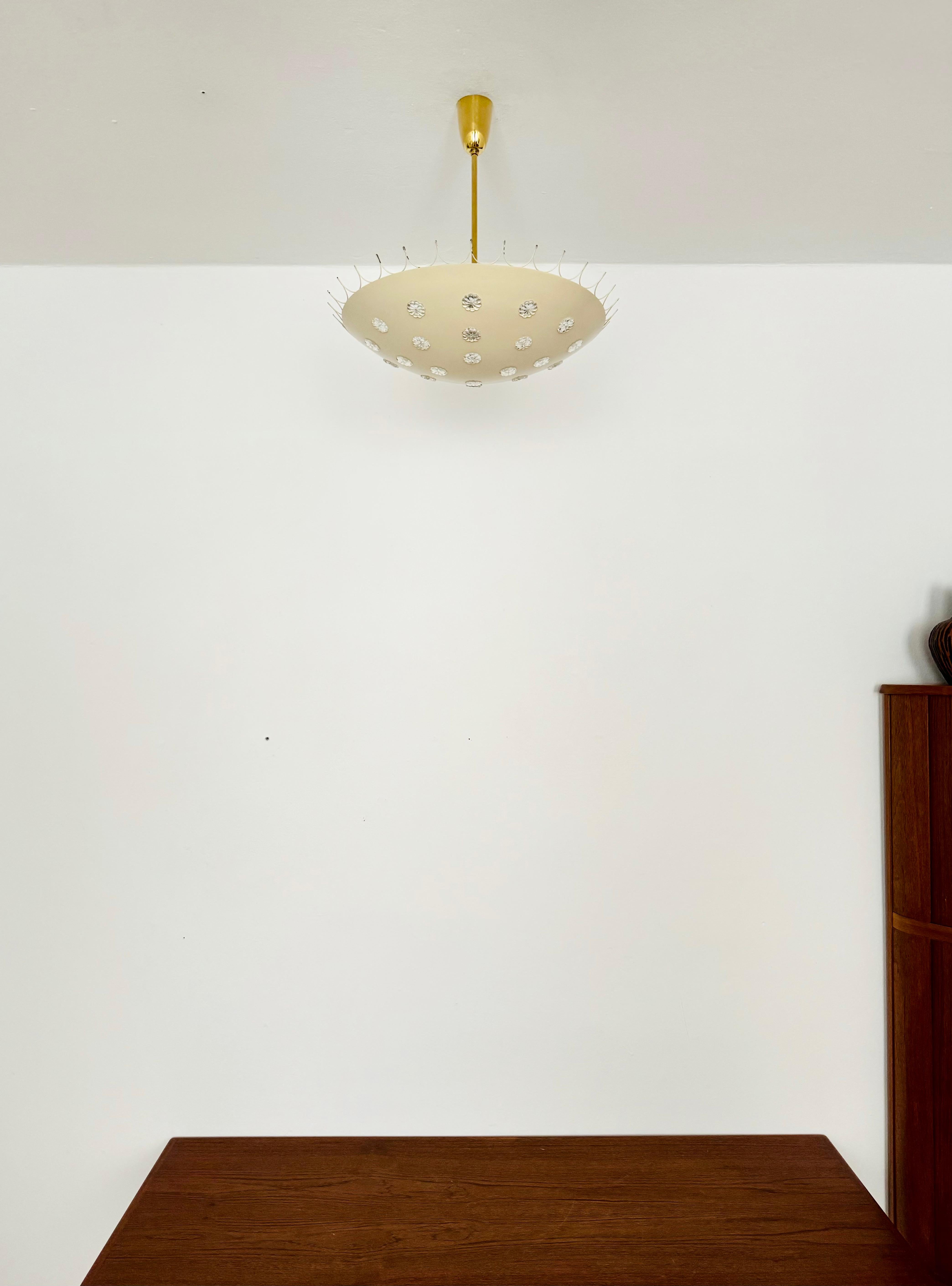Crystal Glass Uplight by Emil Stejnar for Rupert Nikoll In Good Condition In München, DE
