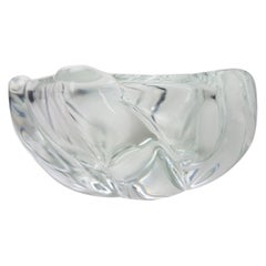 Crystal Glass Votive Candleholder by Daum Nancy, France, 1960s