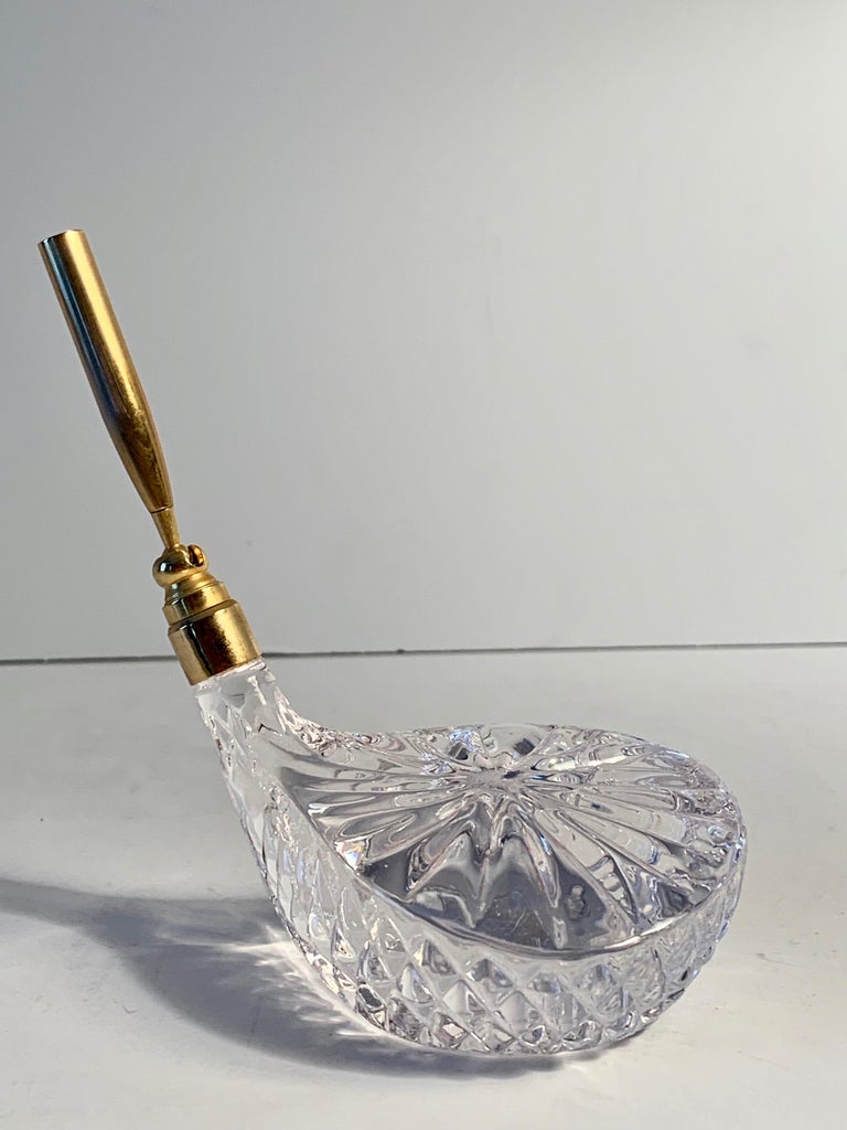 Crystal Golf Club Pen Holder at 1stDibs