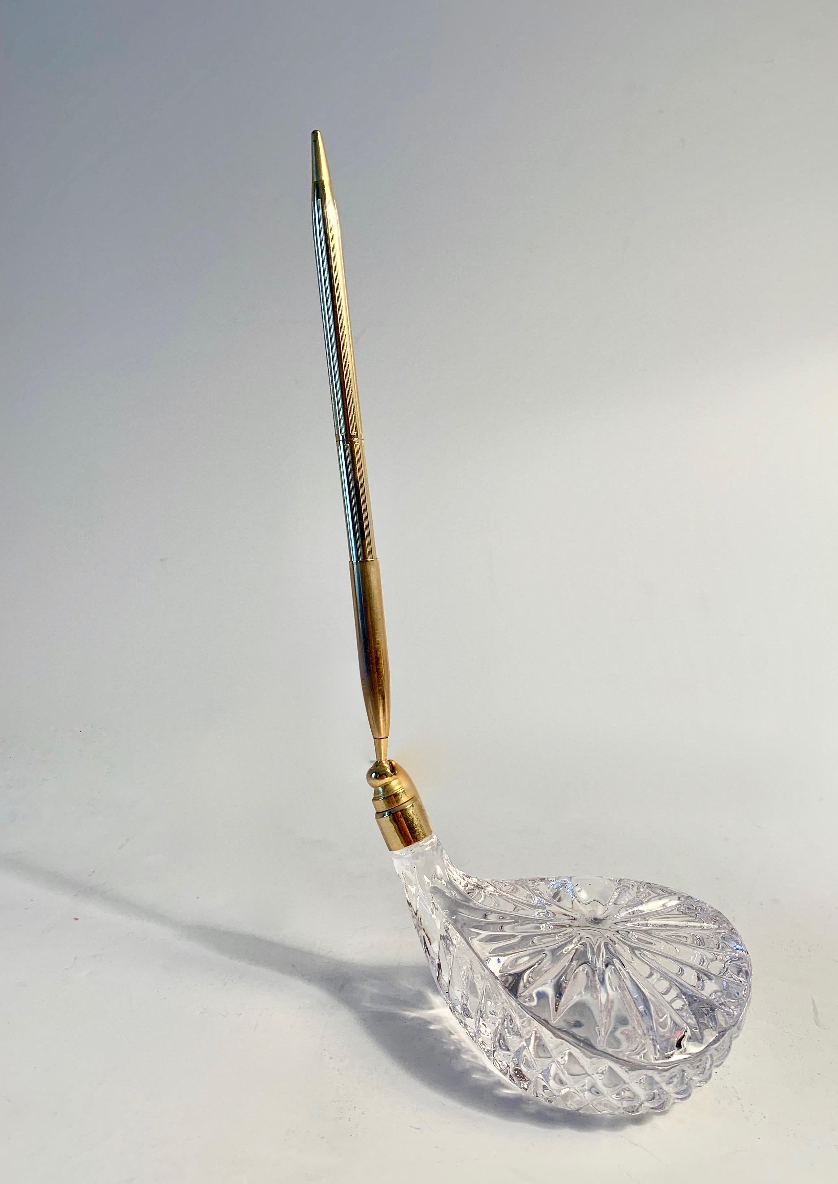 A unique pin holder disguised at a golf club - for the desk or the person that goes 18 holes and then some! The crystal club makes a great paper weight as well... a fathers day git for the mothers day in every golfer.