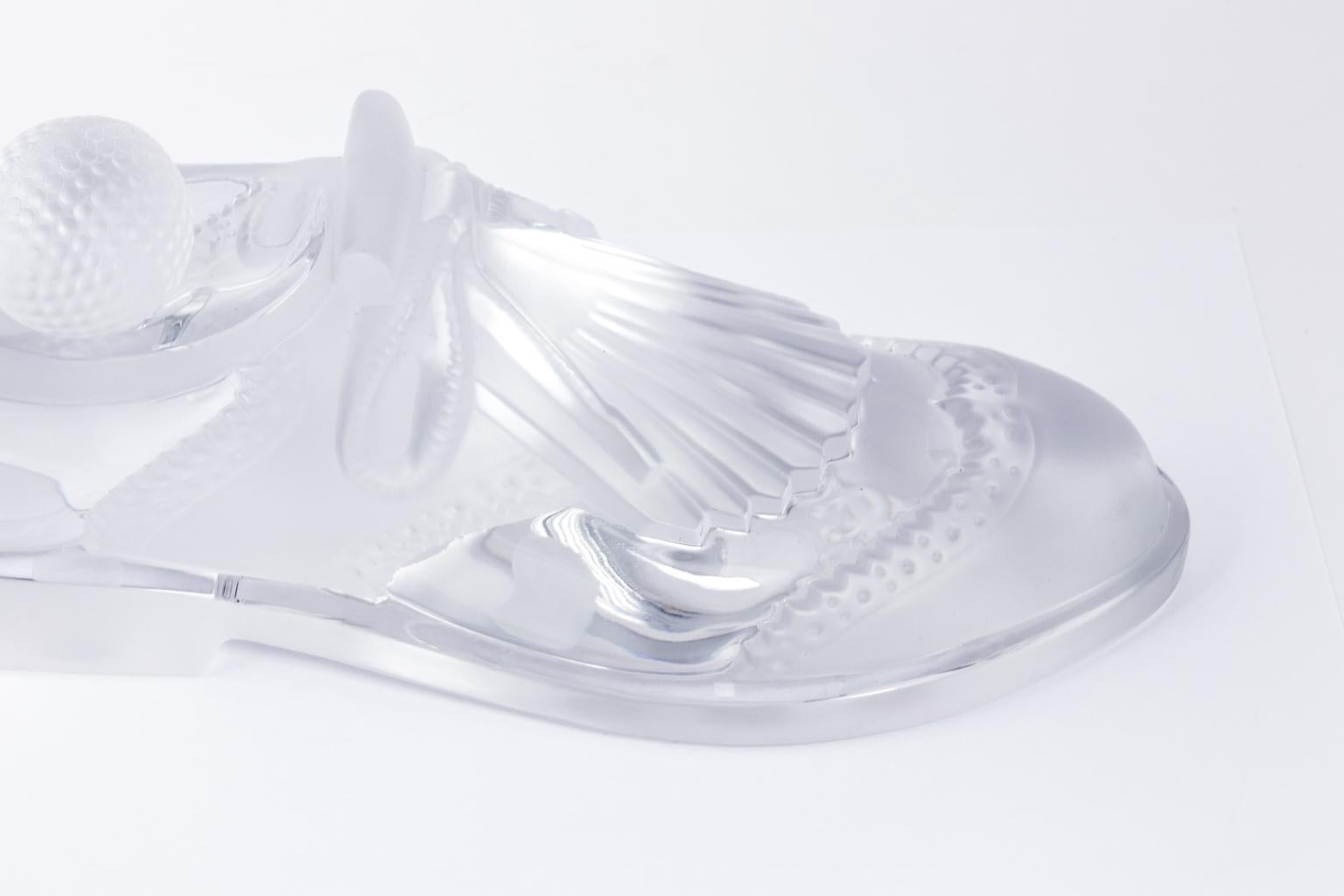 Crystal Golf Shoe and Bell by Royales De Champagne For Sale 2