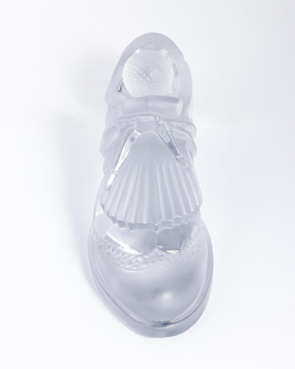 Crystal Golf Shoe and Bell by Royales De Champagne For Sale 4