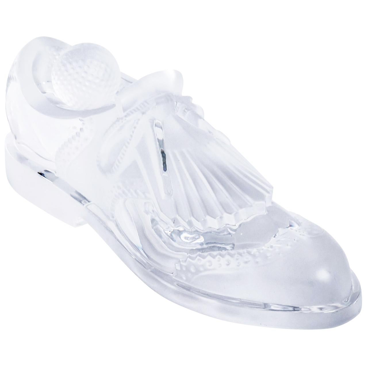 Crystal Golf Shoe and Bell by Royales De Champagne