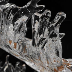 Crystal Grand Piano – Luxury Crystal Acrylic Designer Grand Piano Sculpture