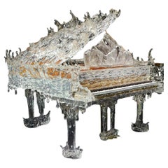 An Icon of Transparency: The Bespoke Crystal Grand Piano