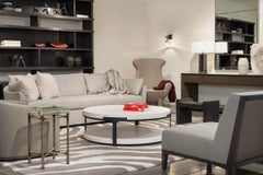 Crystal Handmade Sphere Sconce in Brown Black Patina by Alison Berger Glassworks