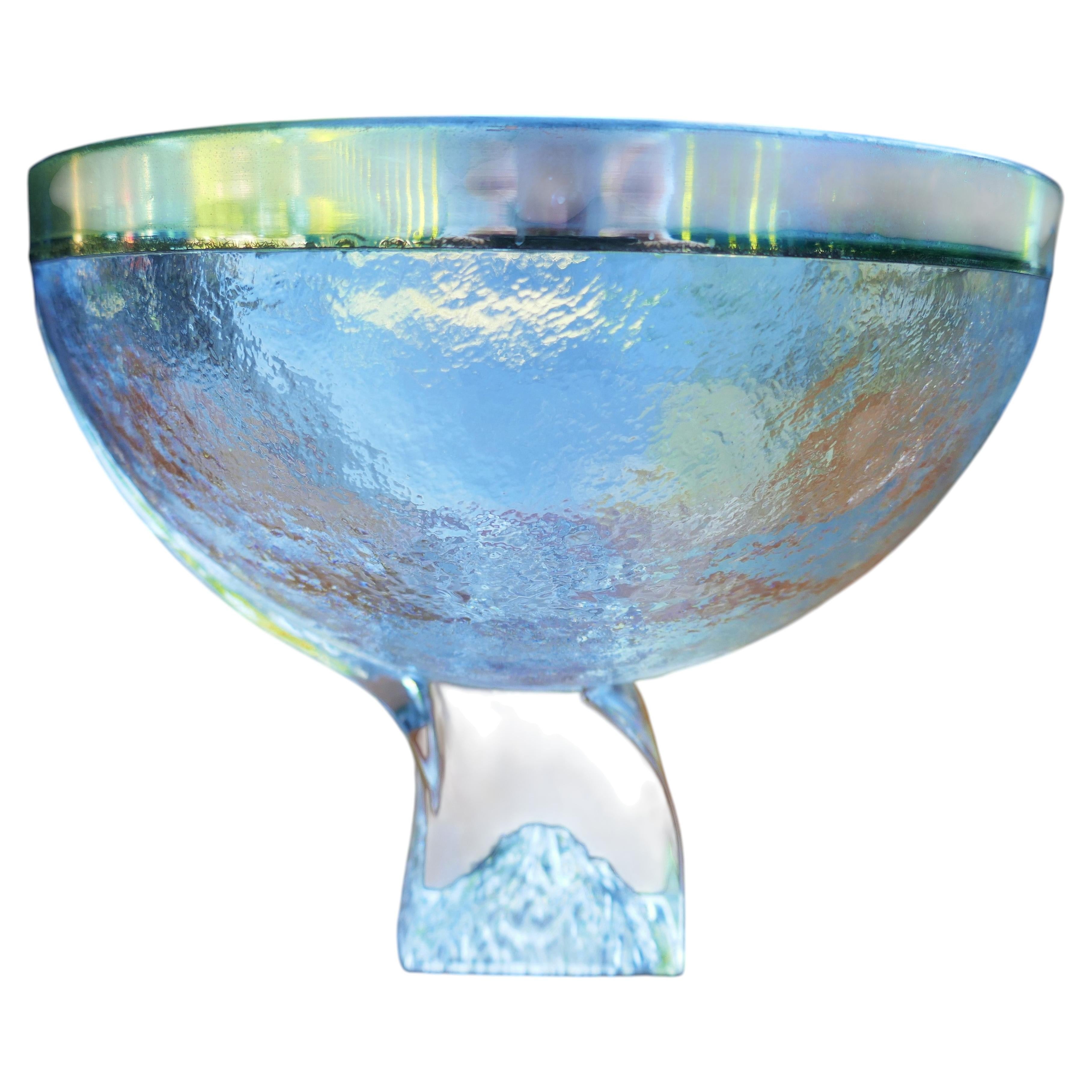 Crystal ice bucket attributed to Taddei Sestini for Kristal Krisla