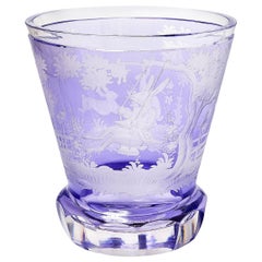 Crystal Latern Handblown Purple Glass Easter Decor Sofina Boutique Kitzbühel