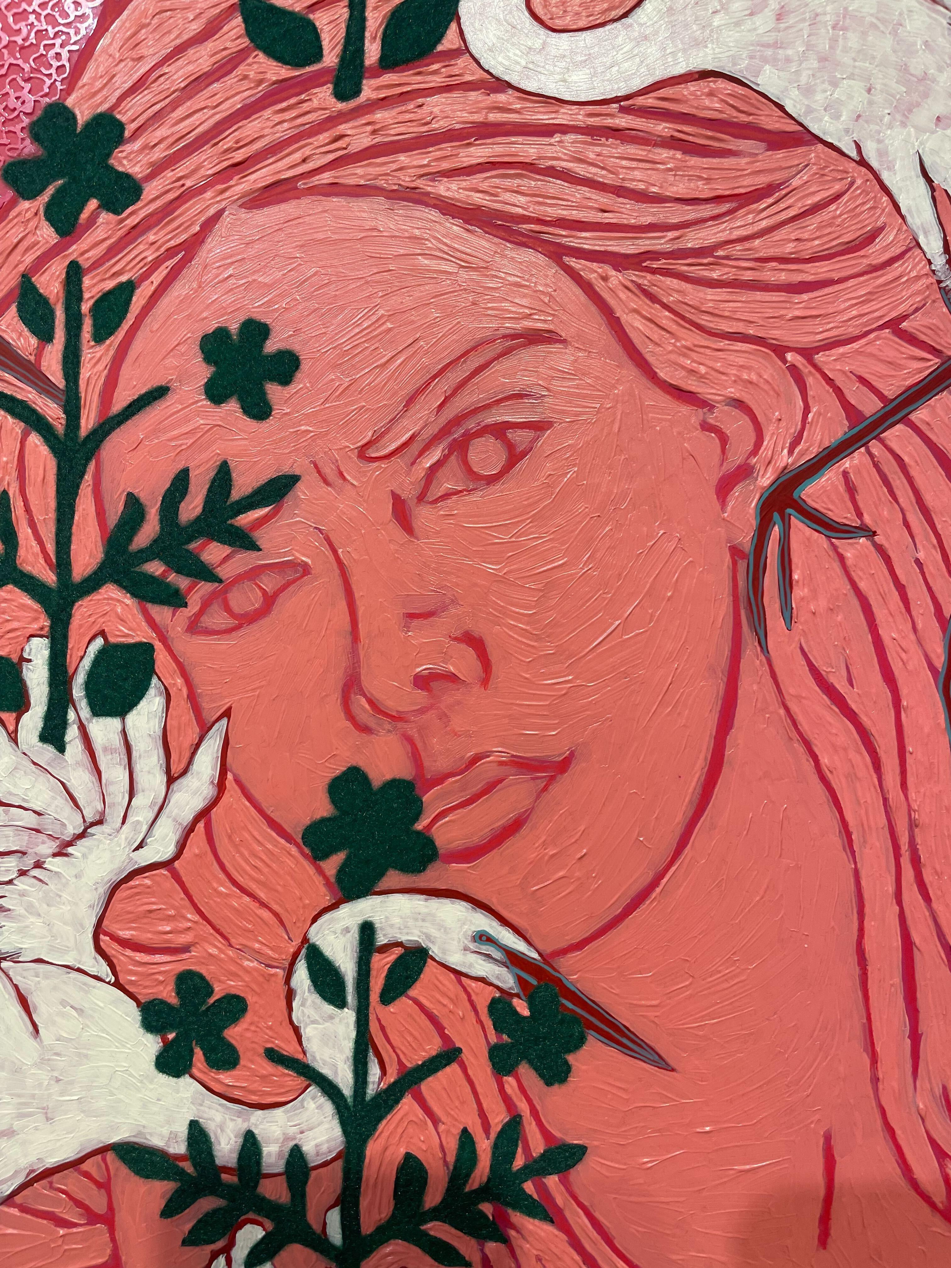 Ci vuole molto tempo per diventare le persone che diventiamo - Painting di Crystal Latimer
