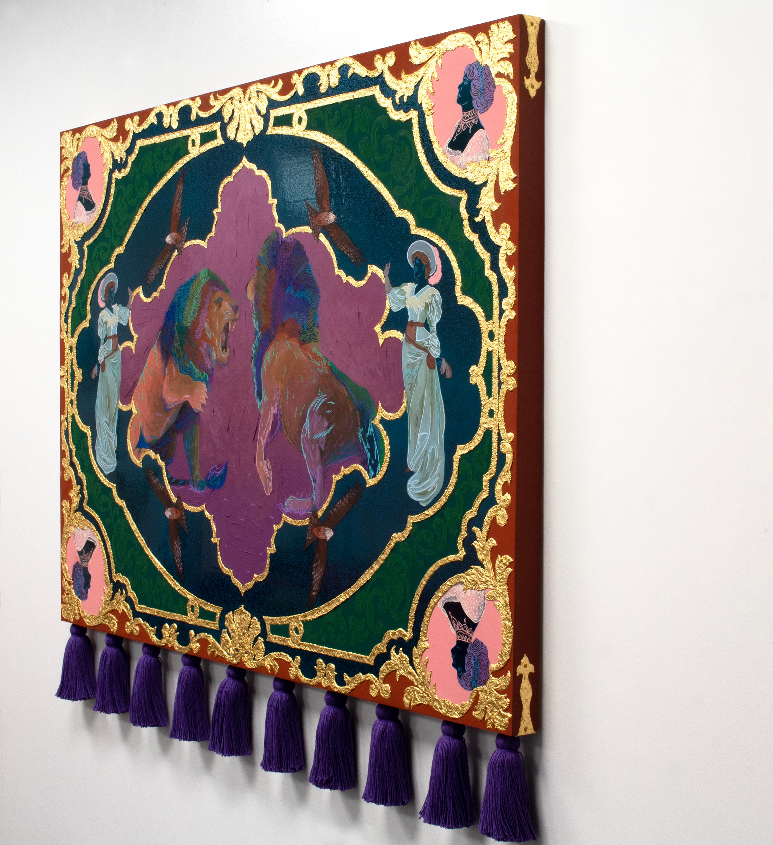 Mirror, Mirror - Painting by Crystal Latimer