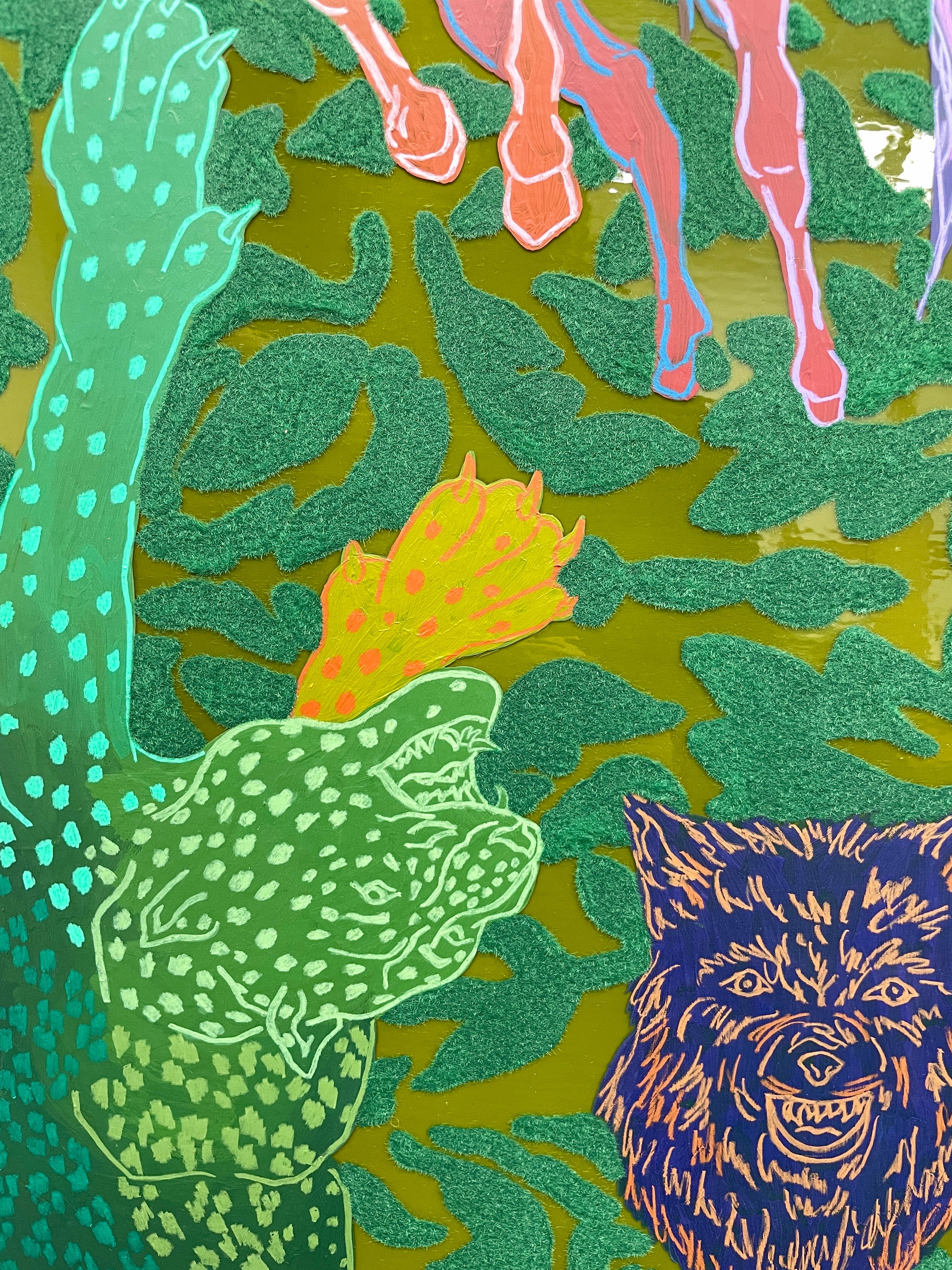 Totem 11 - Painting by Crystal Latimer