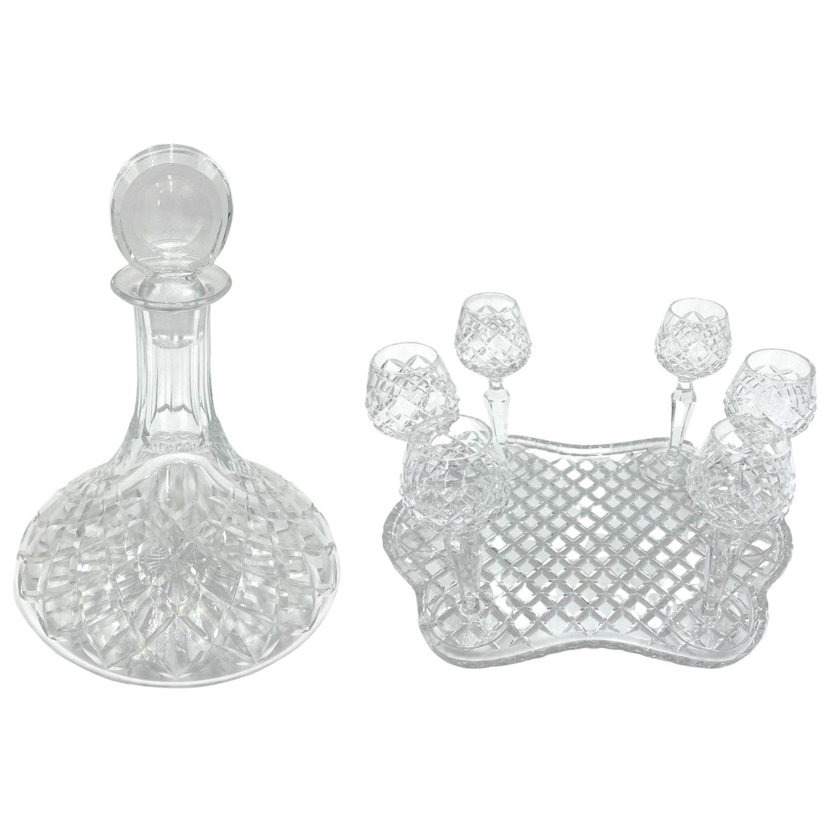 Crystal Liqueur Set