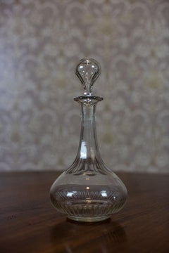 Decorative Crystal Liquor Decanter from 1918-1938