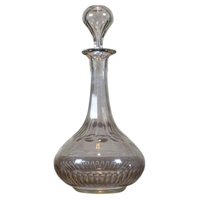 Decorative Crystal Liquor Decanter from 19181938 For Sale at 1stDibs