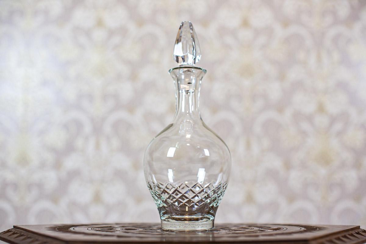 Crystal Liquor Decanter from the Interwar Period with Bohemian cut

We present you a crystal decanter from the Interwar Period.

This item is in incredibly good condition and undamaged.