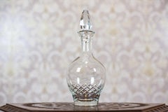 Crystal Liquor Decanter from the Interwar Period - Bohemian cut