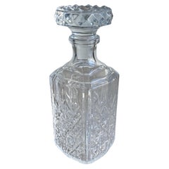 Crystal Liquor Italian Bottle, 1950s
