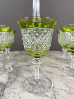 Crystal Liquor Set with 11 Glasses and 1 Decanter