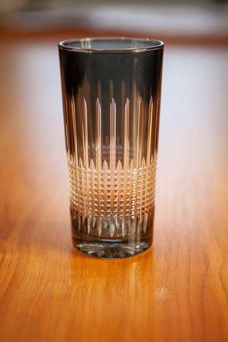 Fait main Verres à long drink en cristal 6 pcs (11.8 fl oz) multicolore en vente