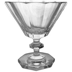 Crystal Martini Goblet Set Made in Germany