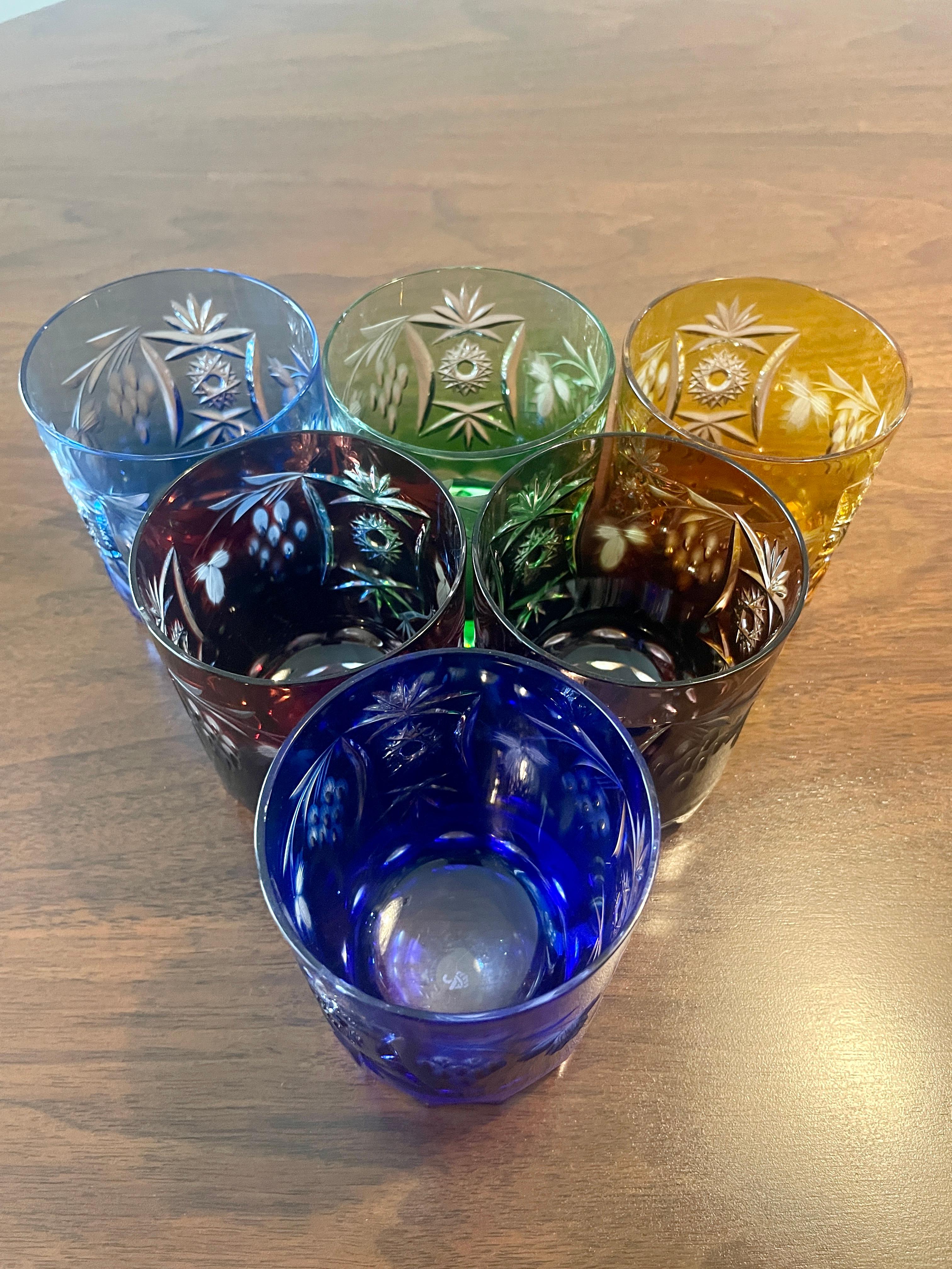 Allemand Verres à cocktail Crystal Mix Nachtmann-Set of 6 en vente