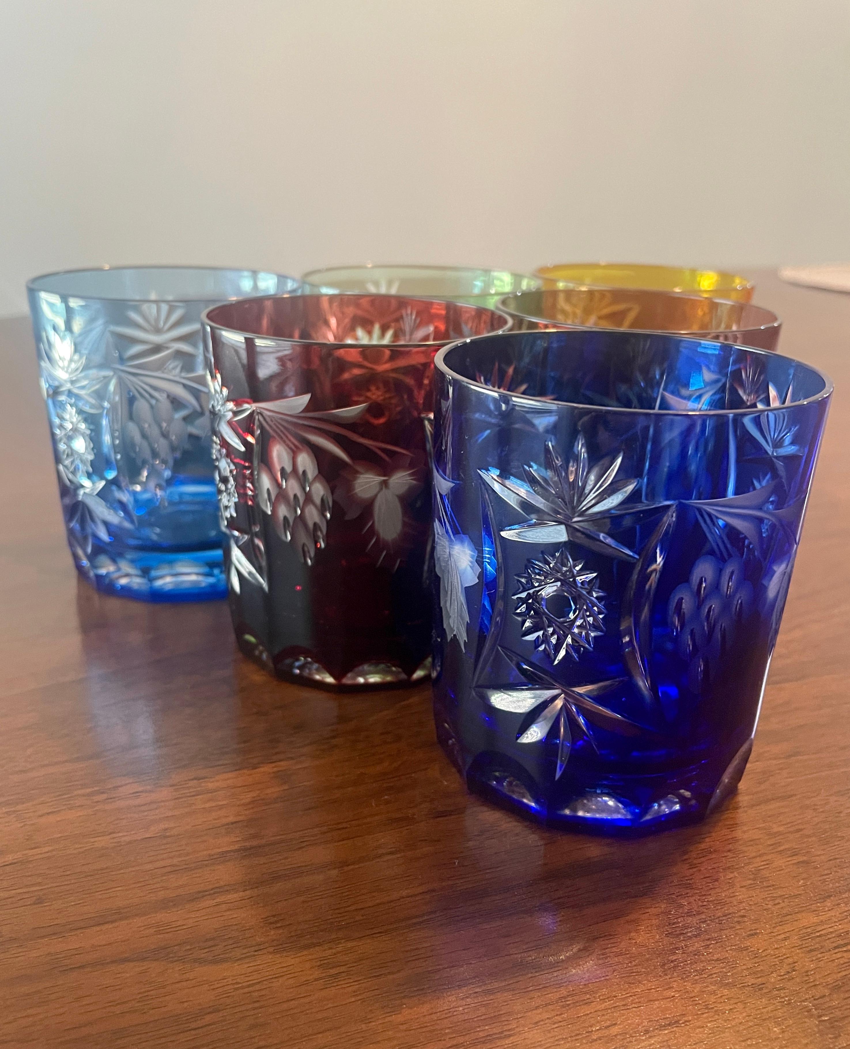 Verres à cocktail Crystal Mix Nachtmann-Set of 6 Bon état - En vente à Denton, TX