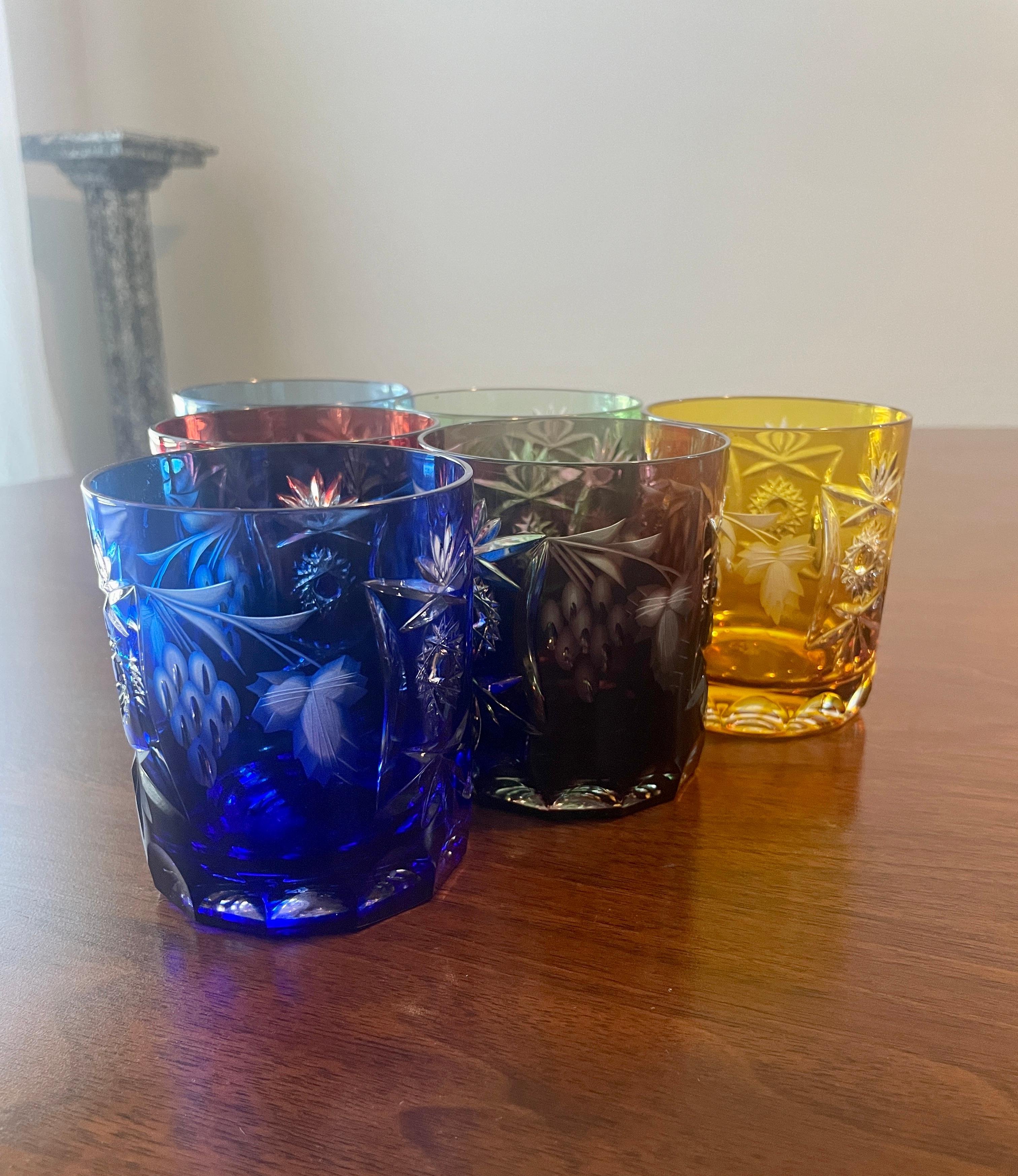 20ième siècle Verres à cocktail Crystal Mix Nachtmann-Set of 6 en vente