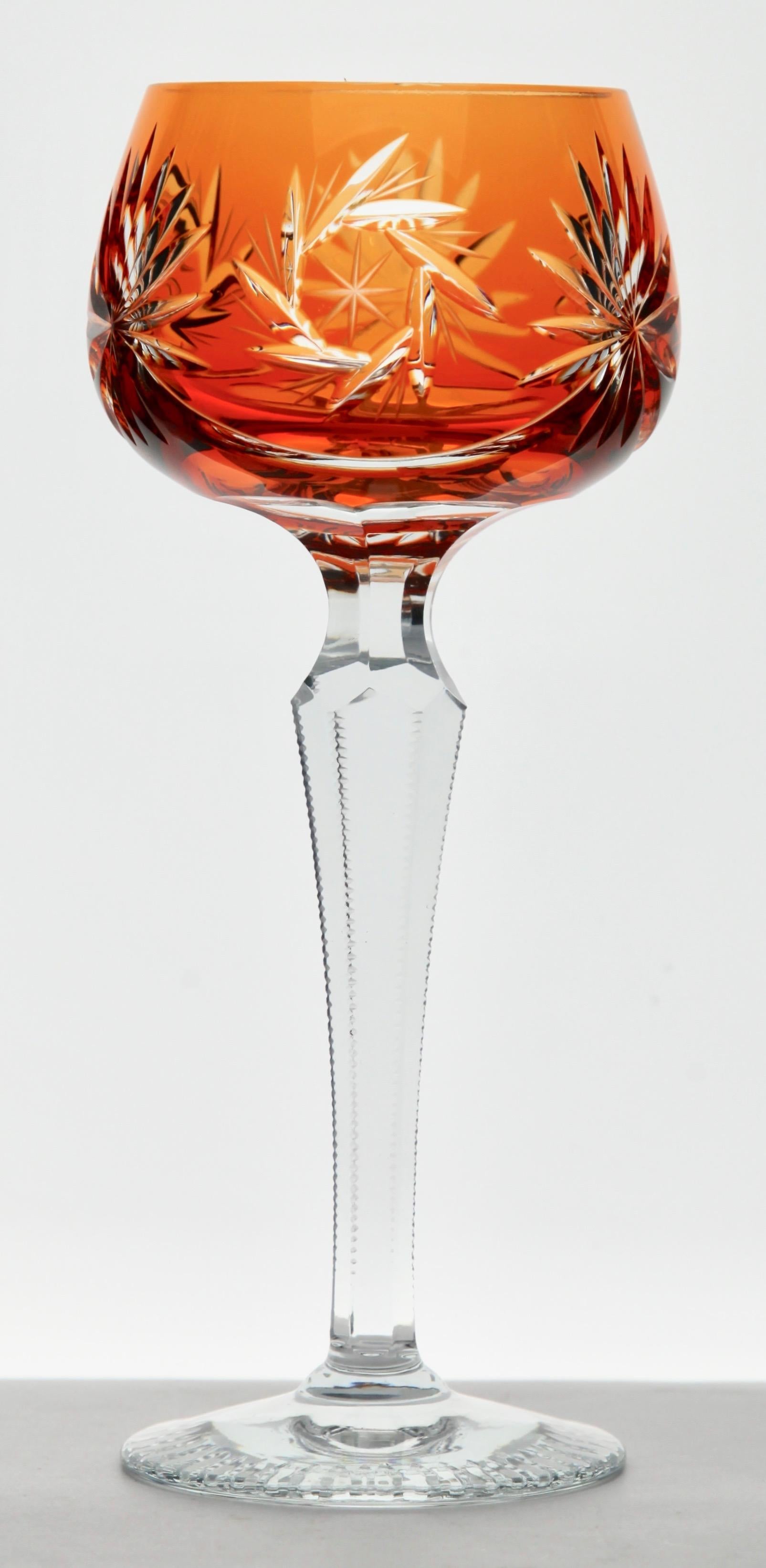 crystal stem glasses