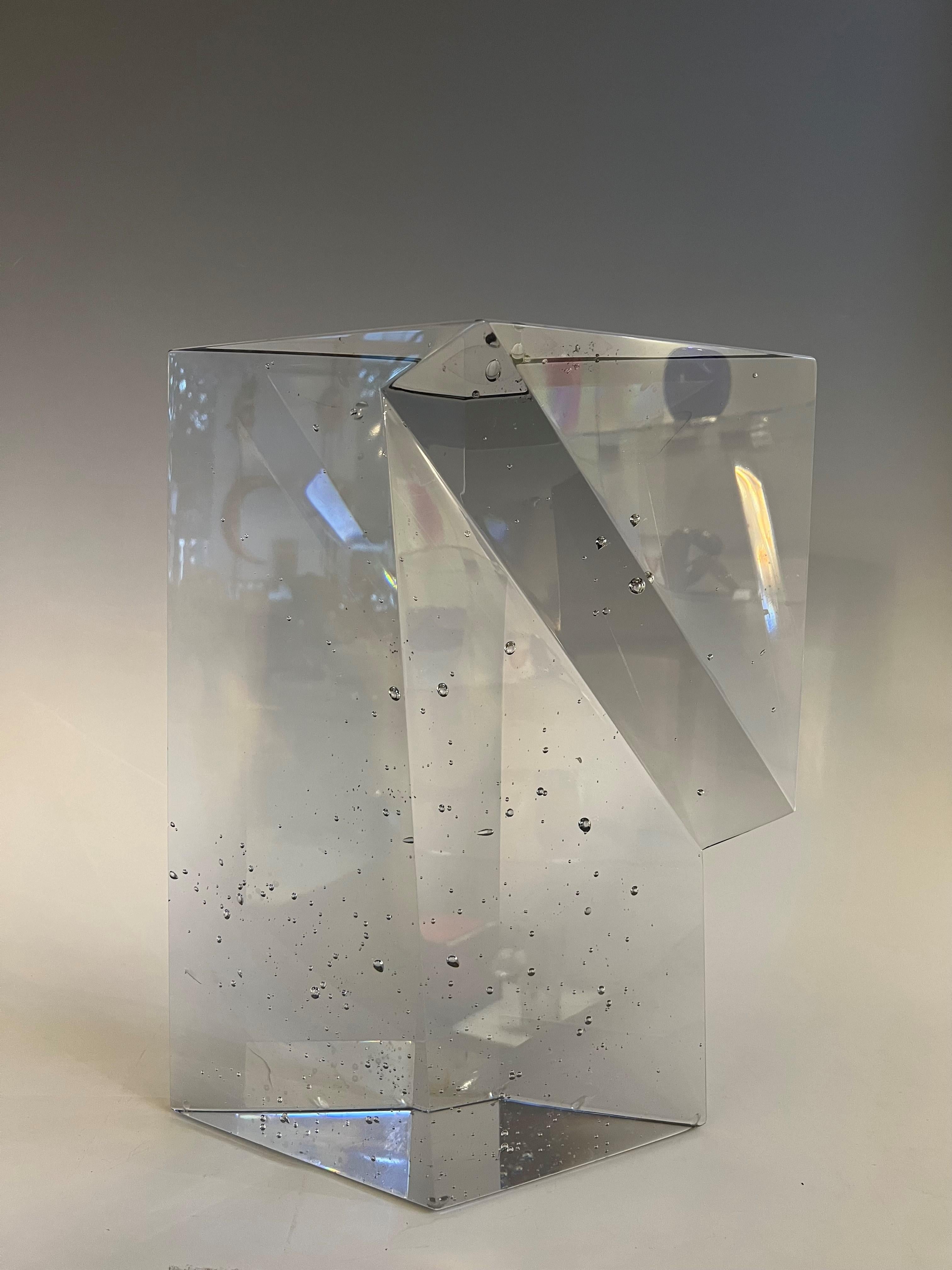 Monolith aus Kristall von Jan Exnar, Tschechische Republik 1991 (Moderne) im Angebot