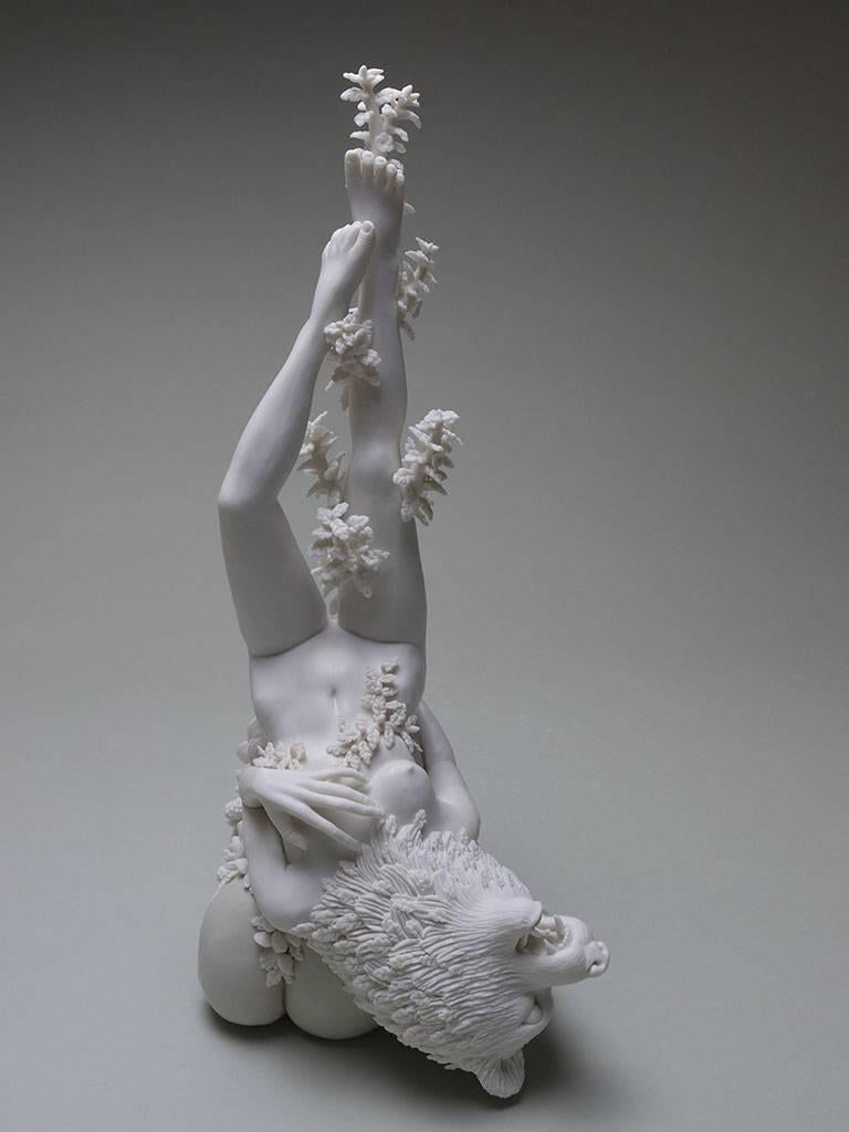 New Symbiosis: Daphne - Sculpture by Crystal Morey