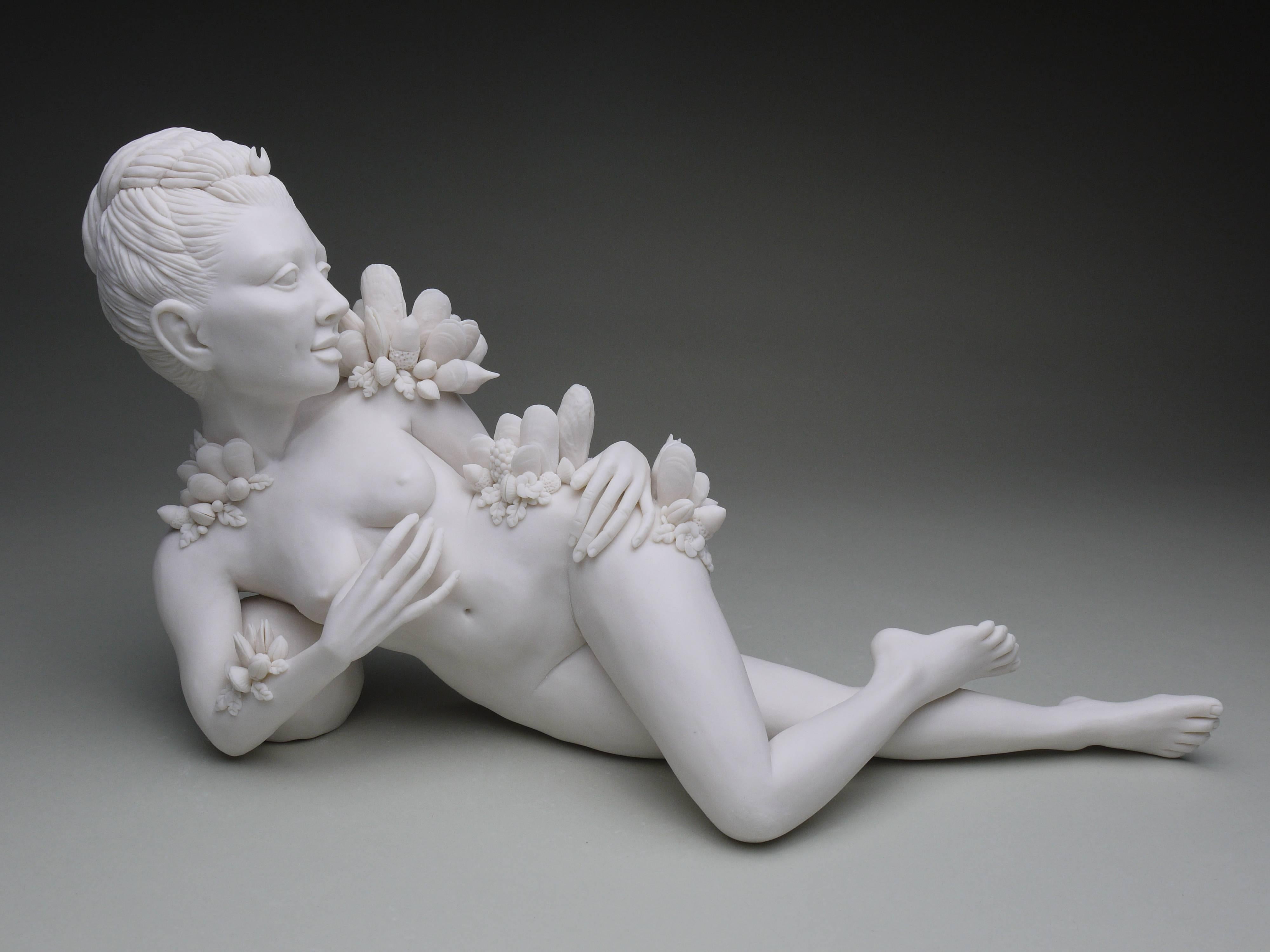 Crystal Morey Nude Sculpture - New Symbiosis: Diana Anthesis