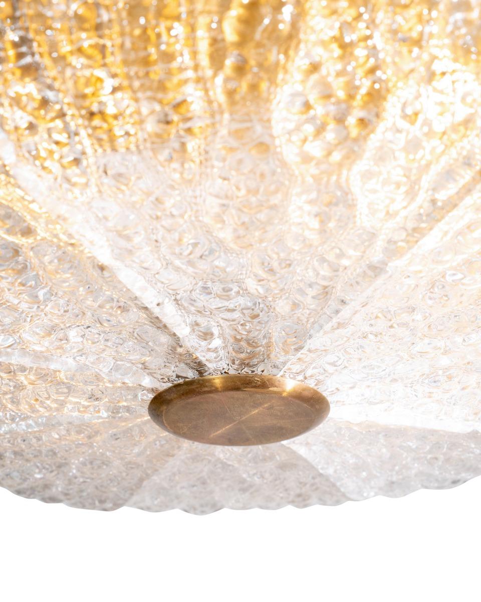 Lampe à suspension en cristal Orrefors Embassy Light de Carl Fagerlund en vente 1