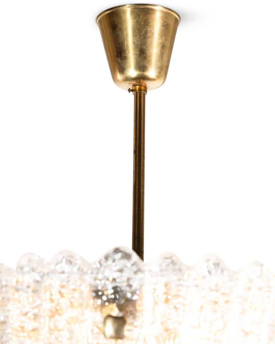 Lampe à suspension en cristal Orrefors Embassy Light de Carl Fagerlund en vente 2