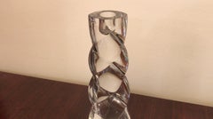 Pareja de velas de cristal, 1930, Signo, Rogaska "Eslovenia