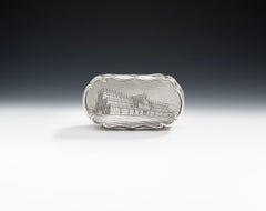 Vinaigrette en cristal Palace, fabriquée à Birmingham en 1850 par Daniel Pettifer