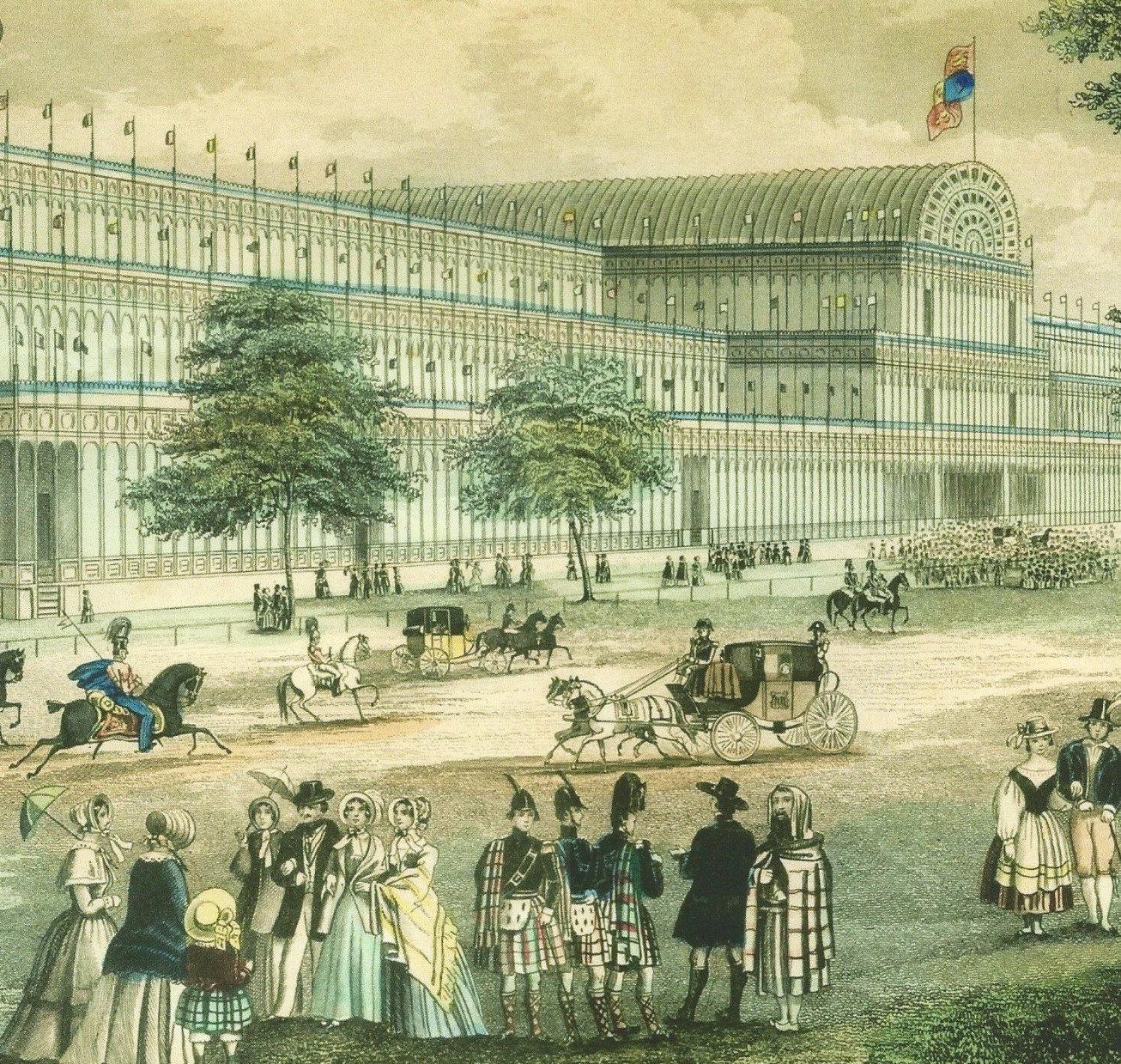 Victorian Crystal Palace, A Vinaigrette Made in Birmingham in 1850 by Daniel Pettifer