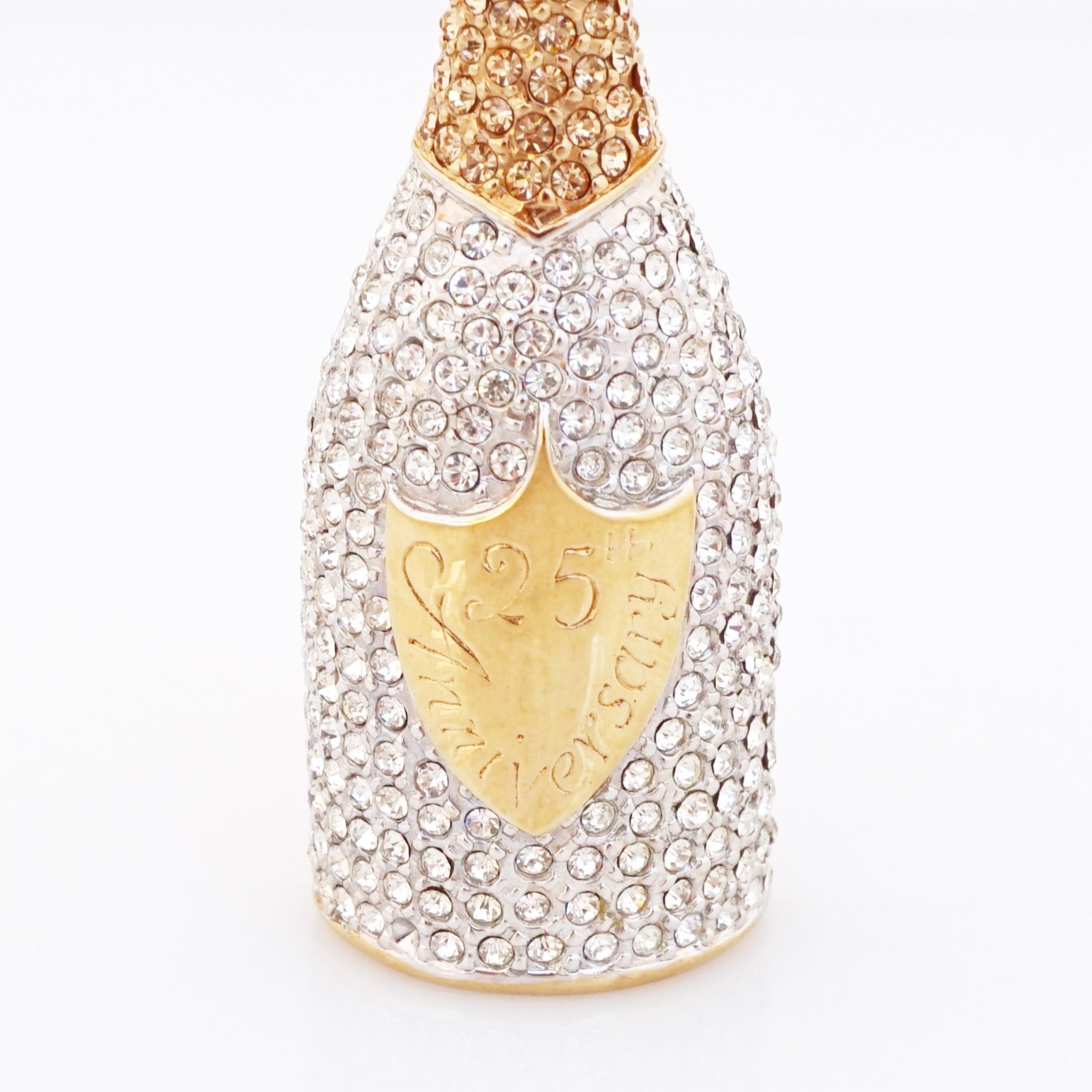 diamond champagne bottle