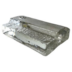Crystal Pen Holder with Inkwell by Walther Design