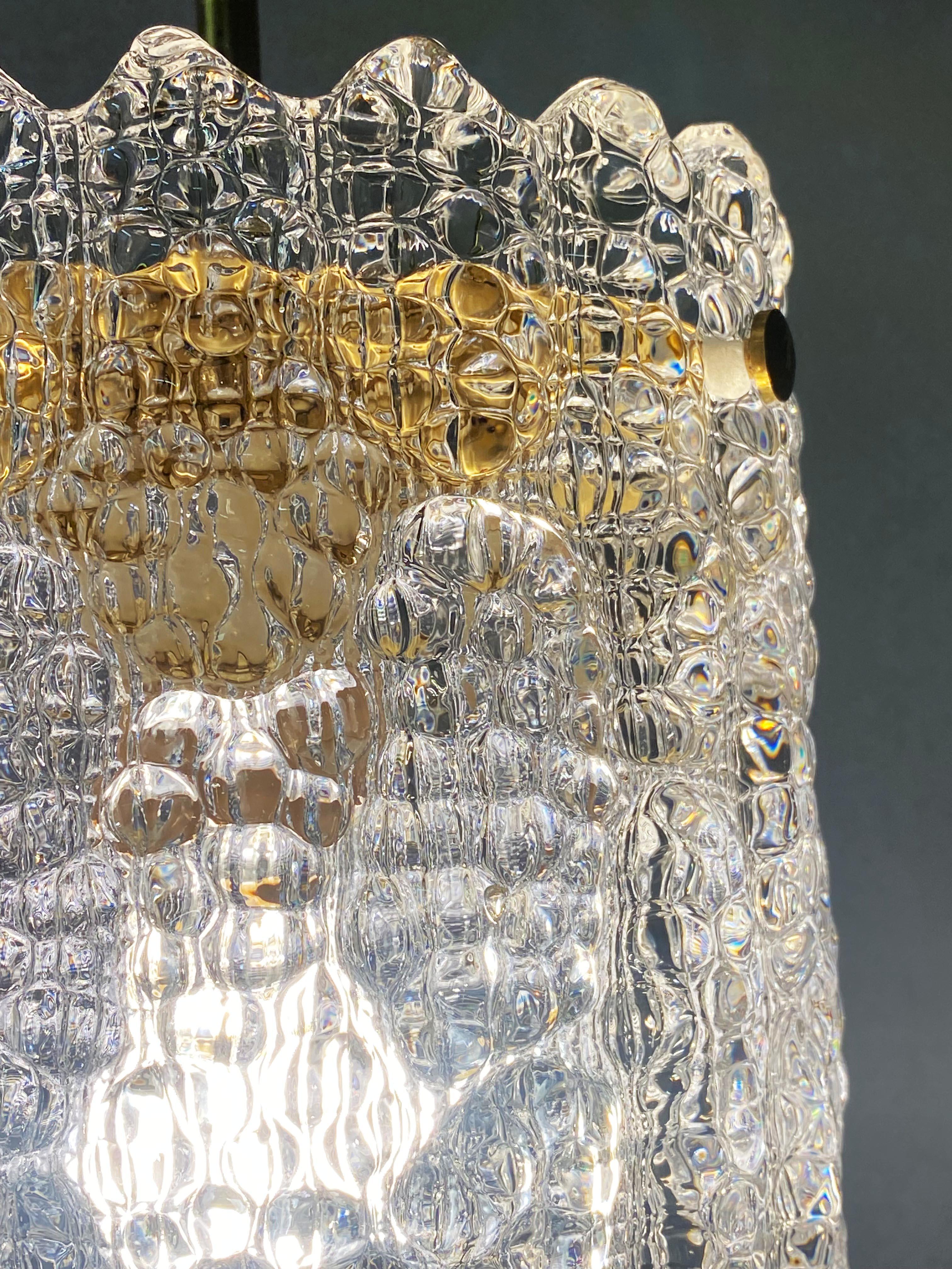 Crystal Pendant by Carl Fagerlund for Orrefors, Sweden For Sale 8