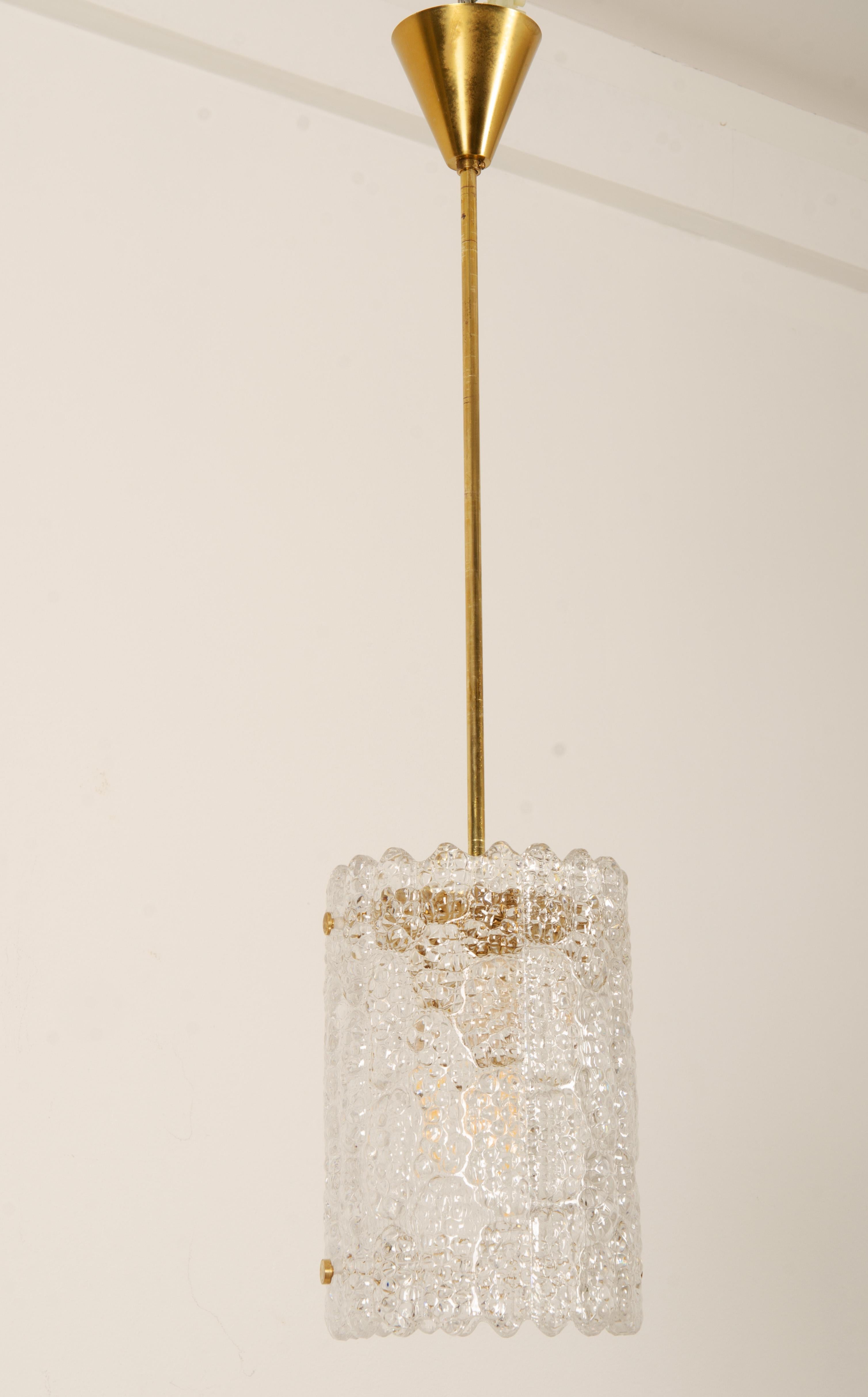 Crystal Pendant by Carl Fagerlund for Orrefors, Sweden For Sale 1