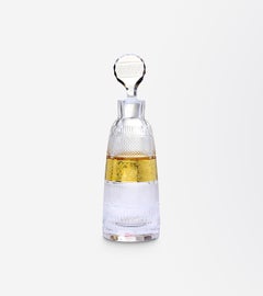 Crystal Perfume Bottle by Moser in the 'Splendid' Pattern