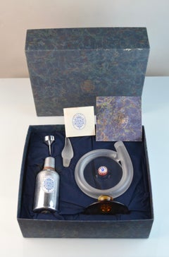 Crystal Perfume Bottle Set by Saint-Louis, France, 1990s