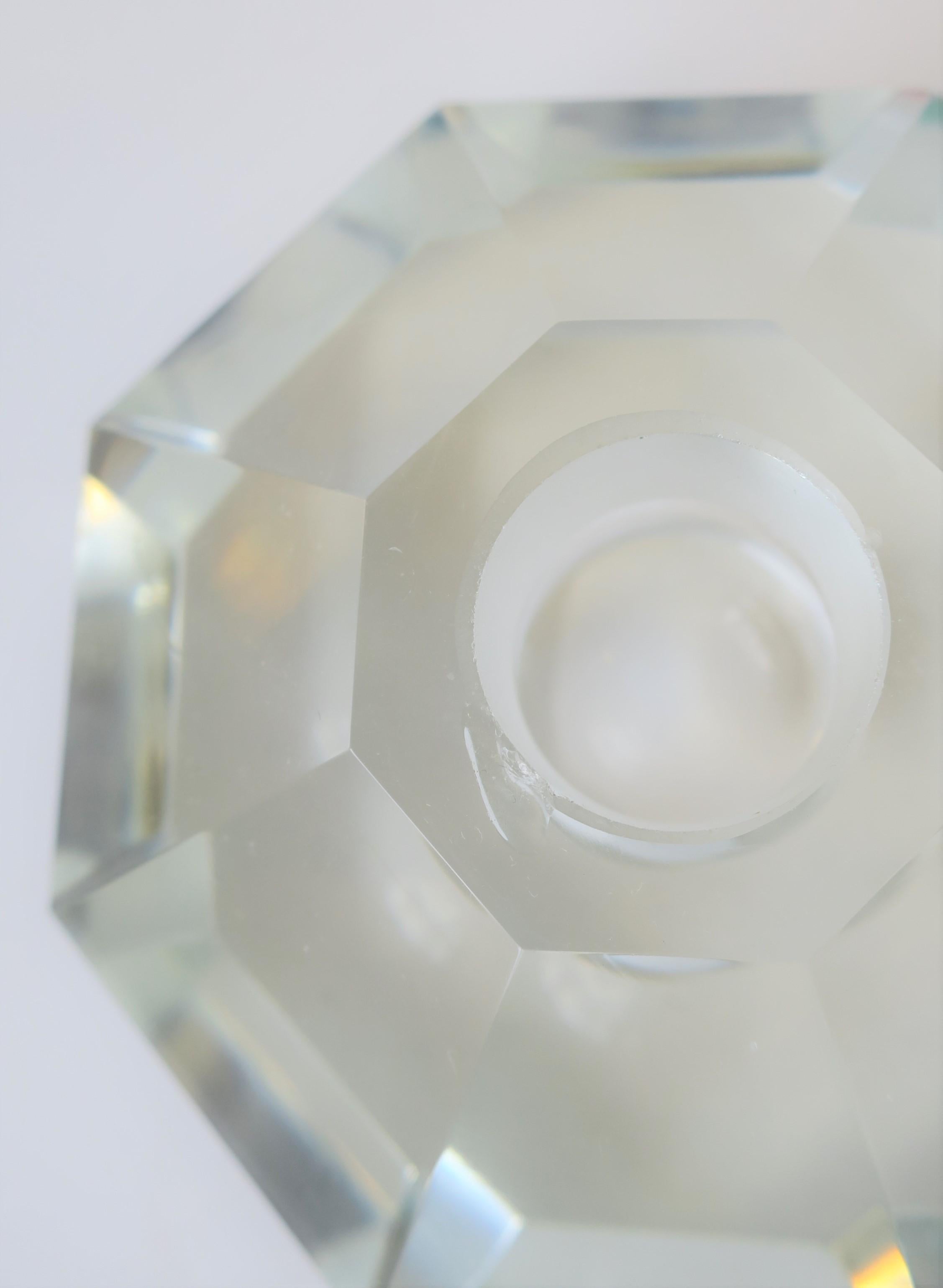 Crystal Perfume Vanity Bottle in the Hollywood Regency Style For Sale 5