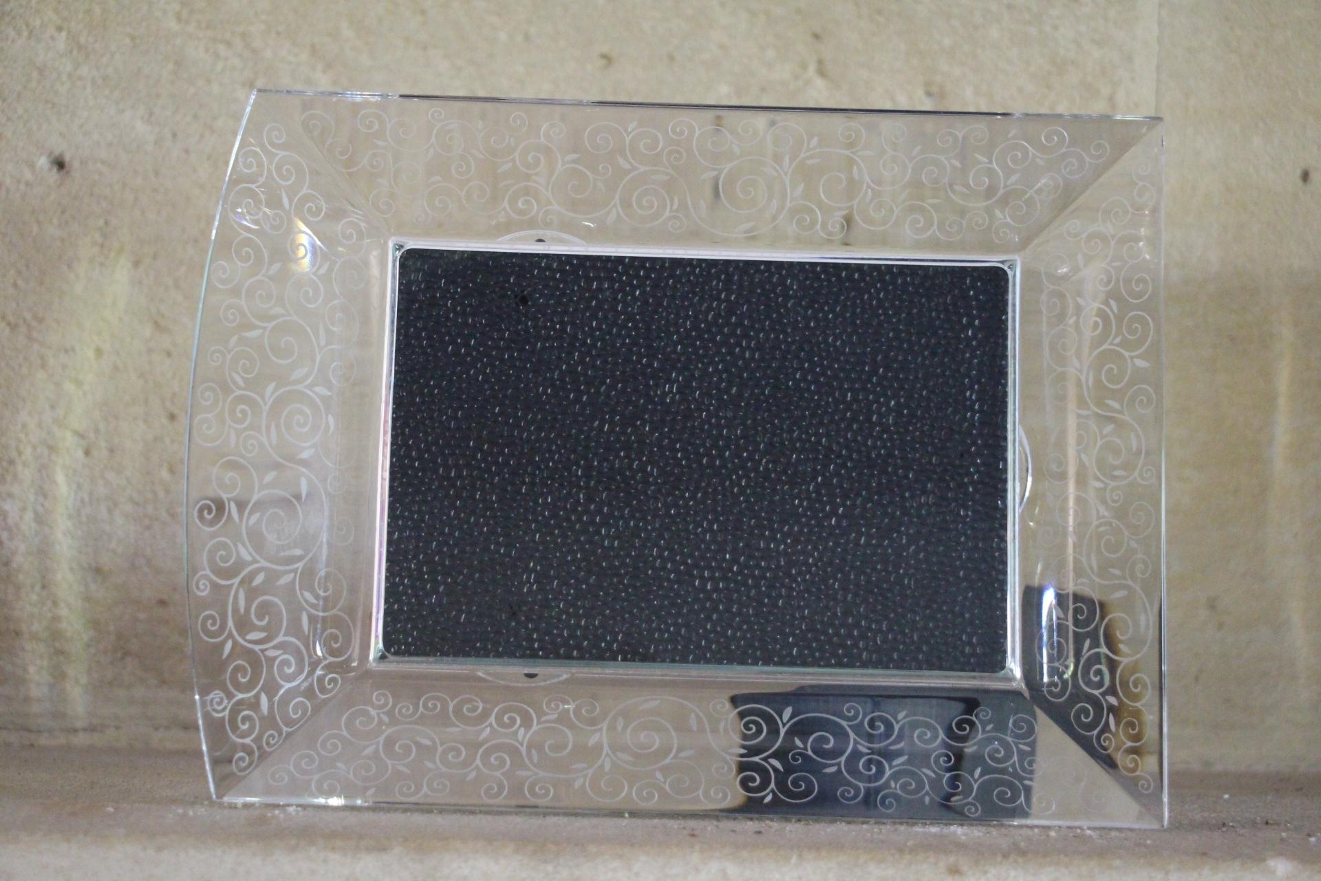 Marco de cristal de Baccarat, Marco de cristal de Baccarat siglo XX en venta